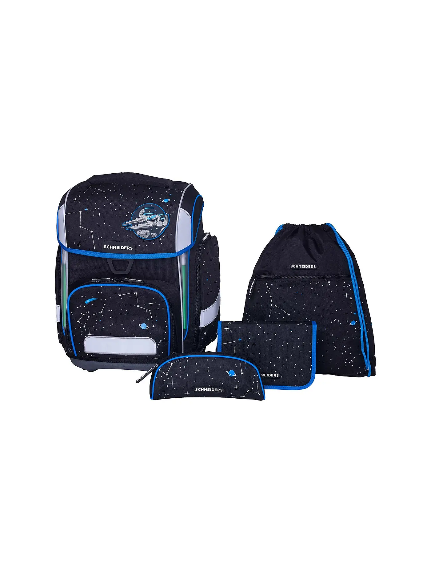 SCHNEIDERS | Schultaschen Set Ergolite 9tlg Space Quest | 